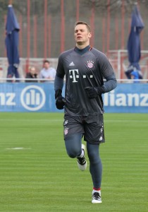 Manuel Neuer wieder im Training